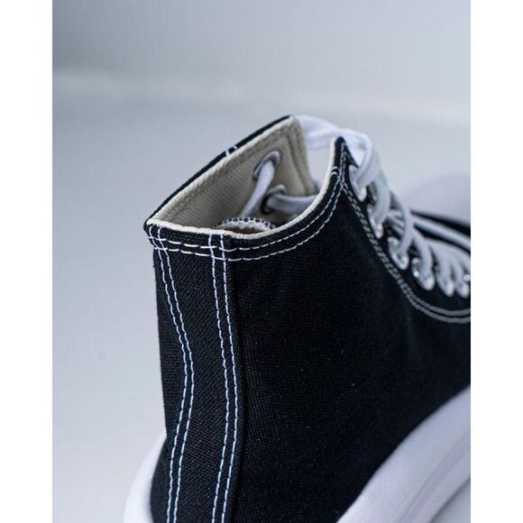 Converse Platform Cotton Sneakers Women Black - Picture 5 of 5